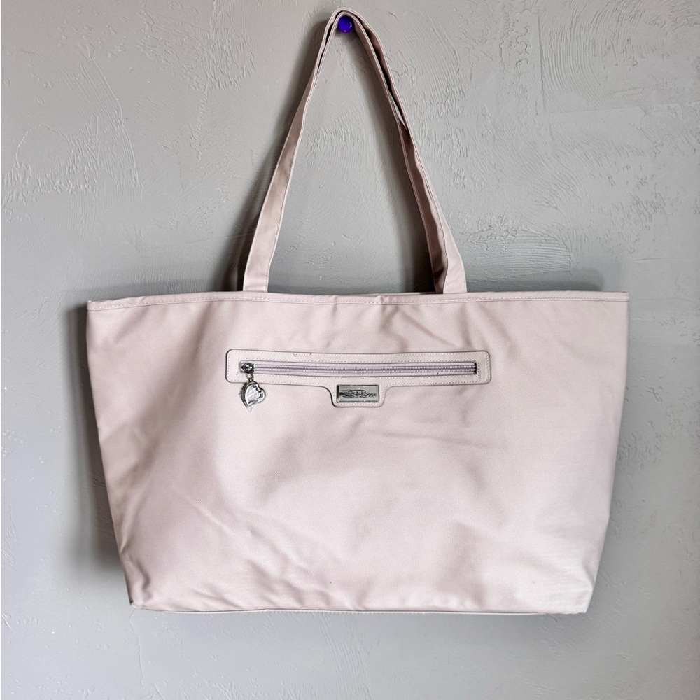 Bella Russo Large Beige Tote Bag